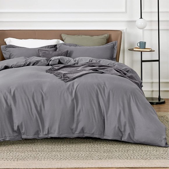 New Full or Queen Duvet Covers  - Soft Brushed Microfiber 3 Pieces with … - Picture 1 of 12